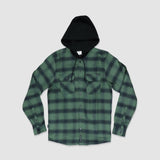 Shirt Cuadros c/capucha "Tactis"