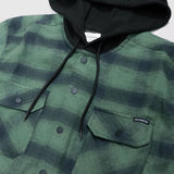 Shirt Cuadros c/capucha "Tactis"