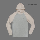 Thermal Tee Hood Raglan "Dank"