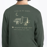 Long Sleeve Classic Tee "Camping"